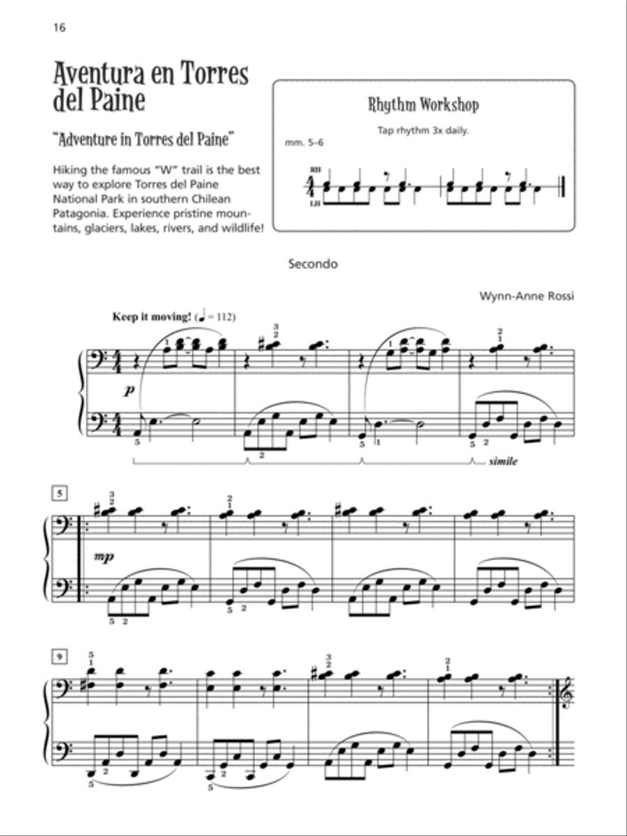 Música Latina para dos 1 & 2 (Value Pack) Easy Piano scores gallery preview page 8