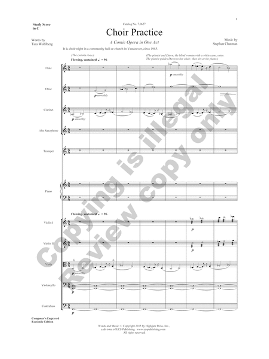 Choir Practice (Study Score) Choir scores gallery preview page 6