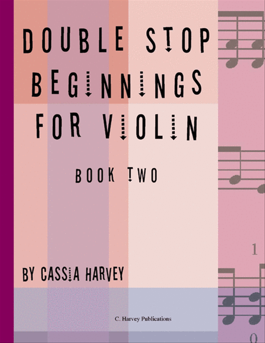 Double Stop Beginnings for the Violin, Book Two Violin scores gallery preview page 1