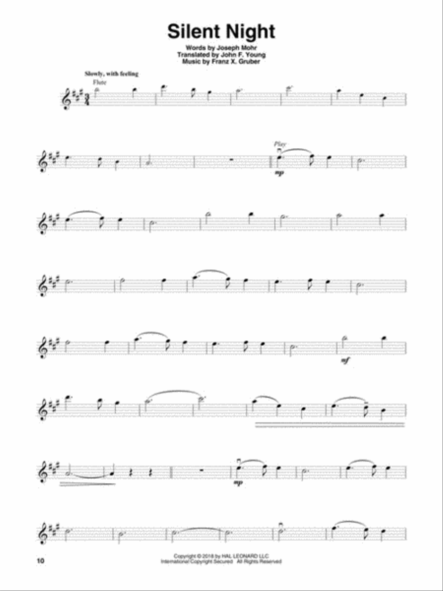 Favorite Christmas Hymns Favorite Christmas Hymns Violin Solo scores gallery preview page 4