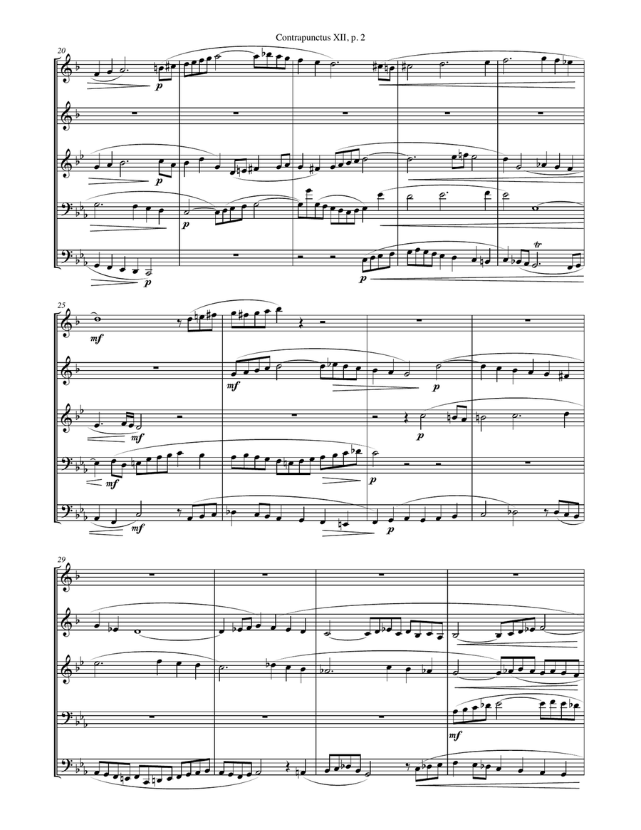 Contrapunctus XII from 