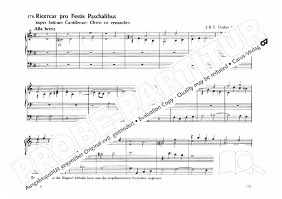Orgelschule Orgelschule Organ scores gallery preview page 133