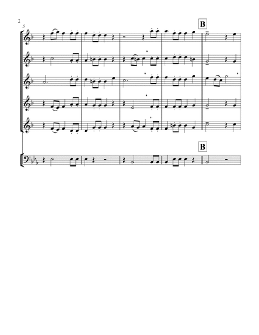 La Rejouissance (from "Heroic Music") (Eb) (Trumpet Quintet, Timpani)