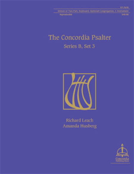 The Concordia Psalter: Series B, Set 3