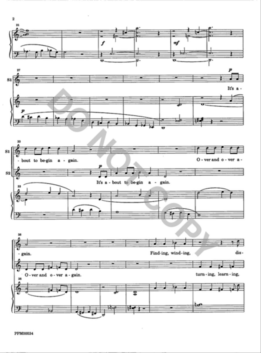 Magdalen at the Tomb Magdalen at the Tomb Choir scores gallery preview page 3