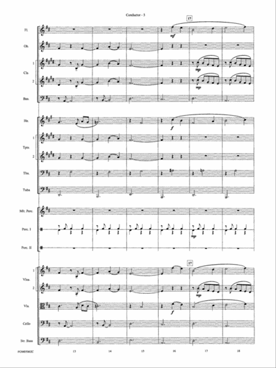The Christmas Waltz: Score Full Orchestra scores gallery preview page 5