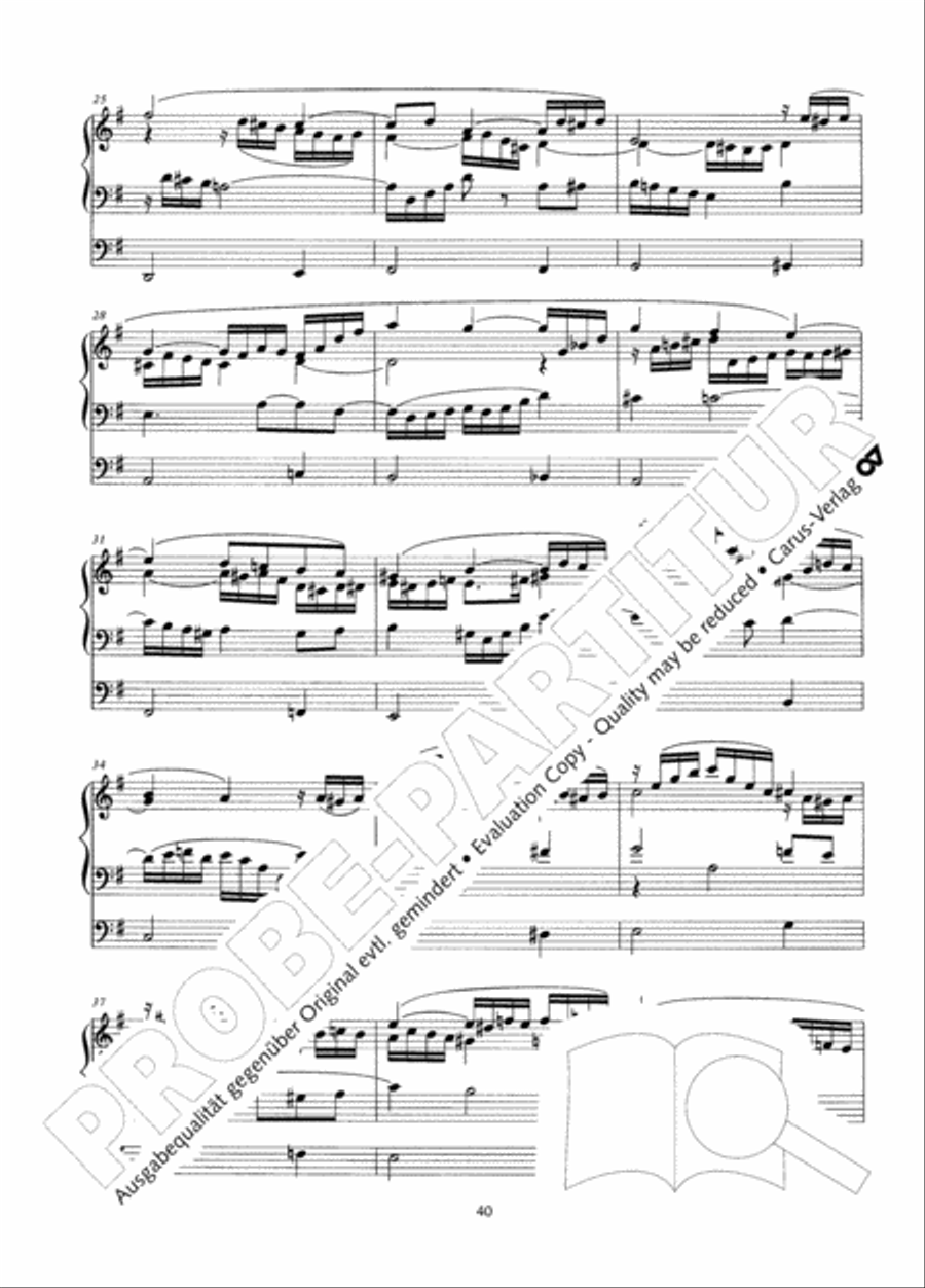 Zwolf Charakterstucke op. 156 Organ Solo scores gallery preview page 41