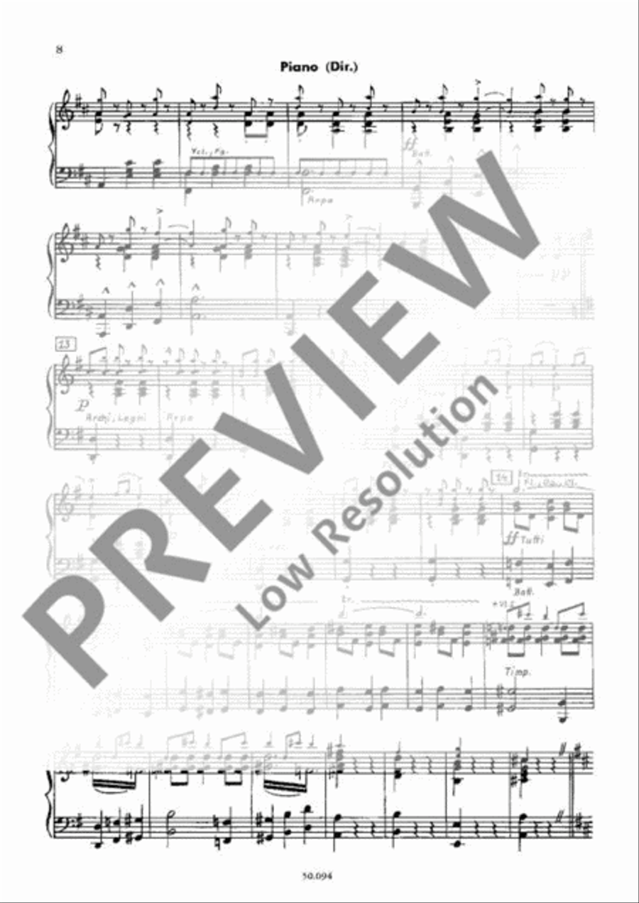 Stars of Heaven Orchestra scores gallery preview page 9