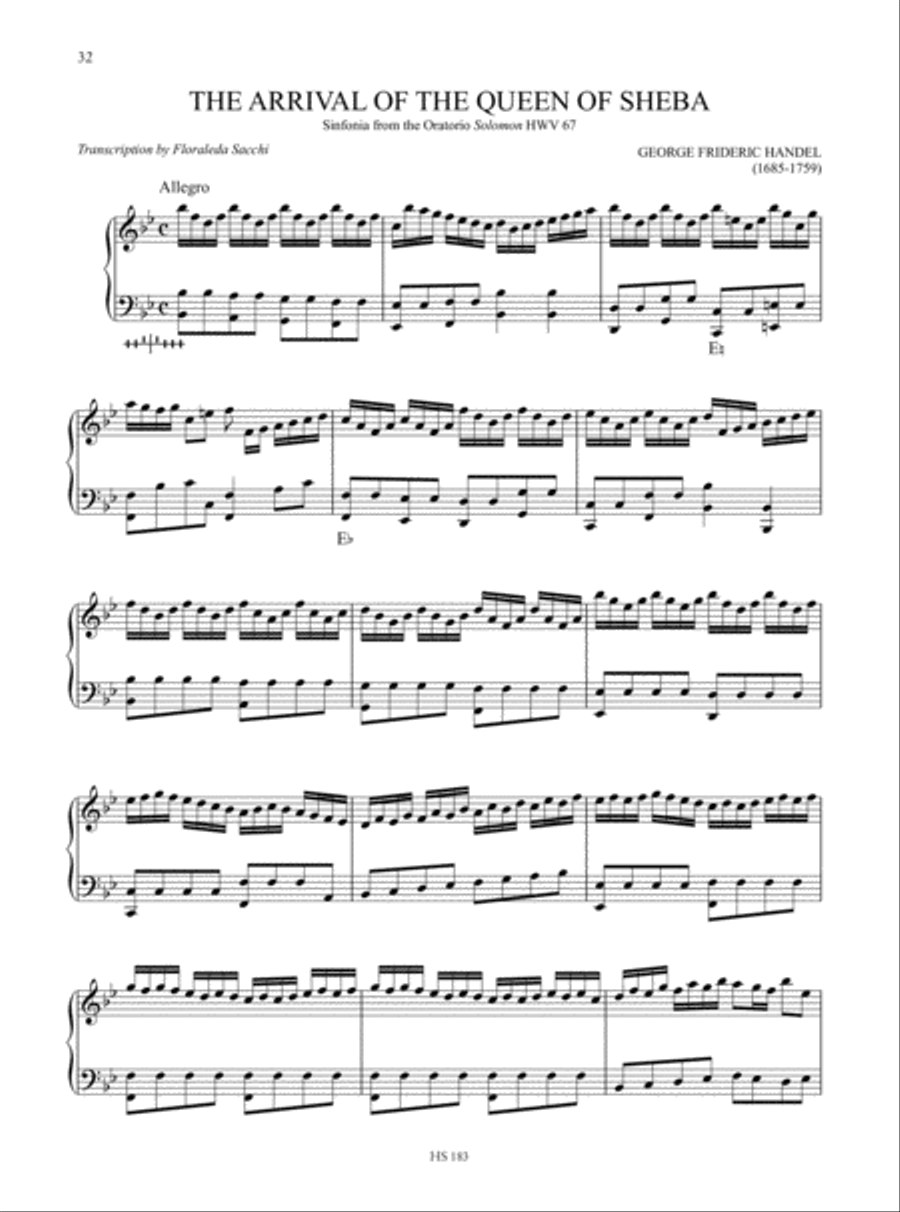 The Baroque Harp. 18 Favorite Pieces by Bach, Corelli, Couperin, Handel, Pachelbel, Paradisi, Purcell and Vivaldi Harp scores gallery preview page 2