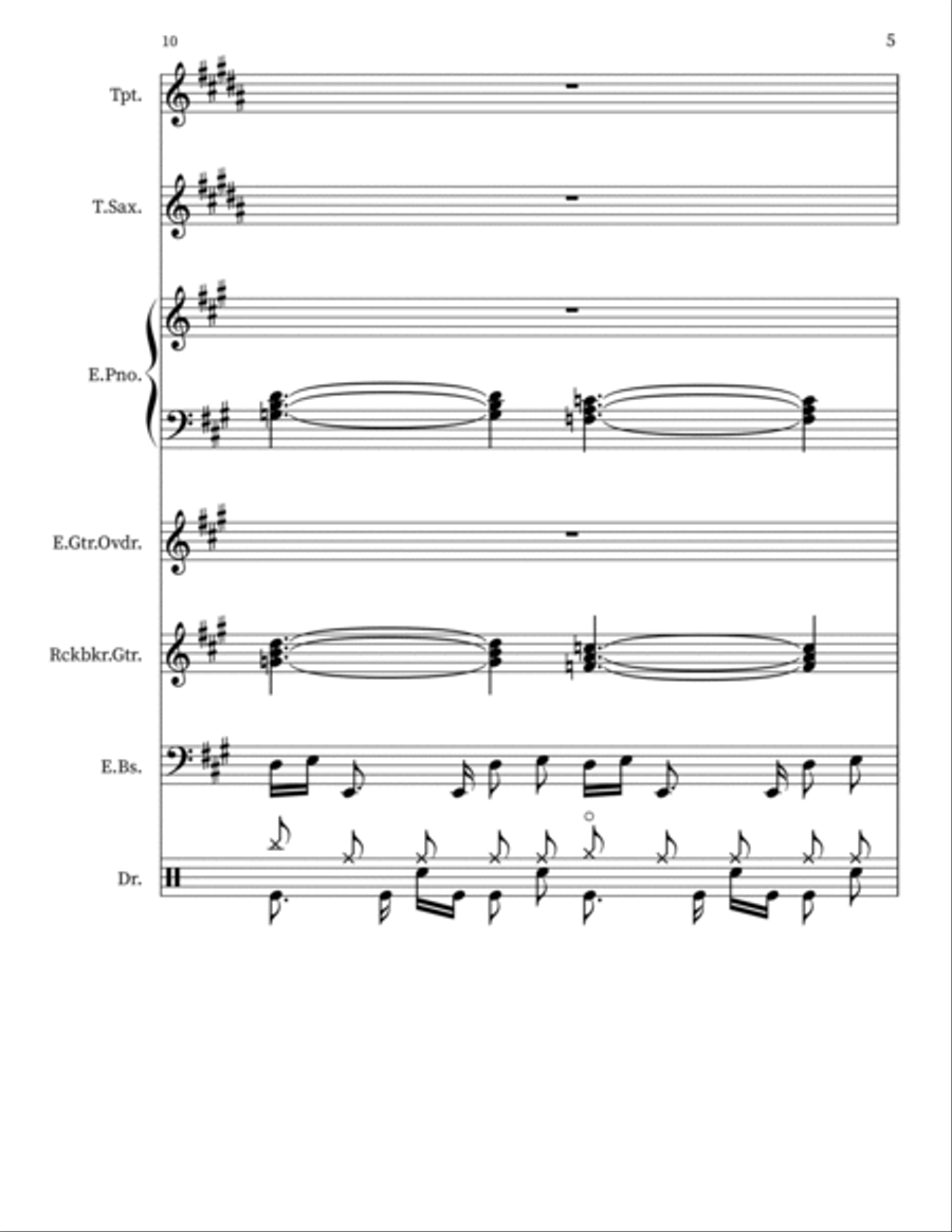 Revival Revival Jazz Ensemble scores gallery preview page 5