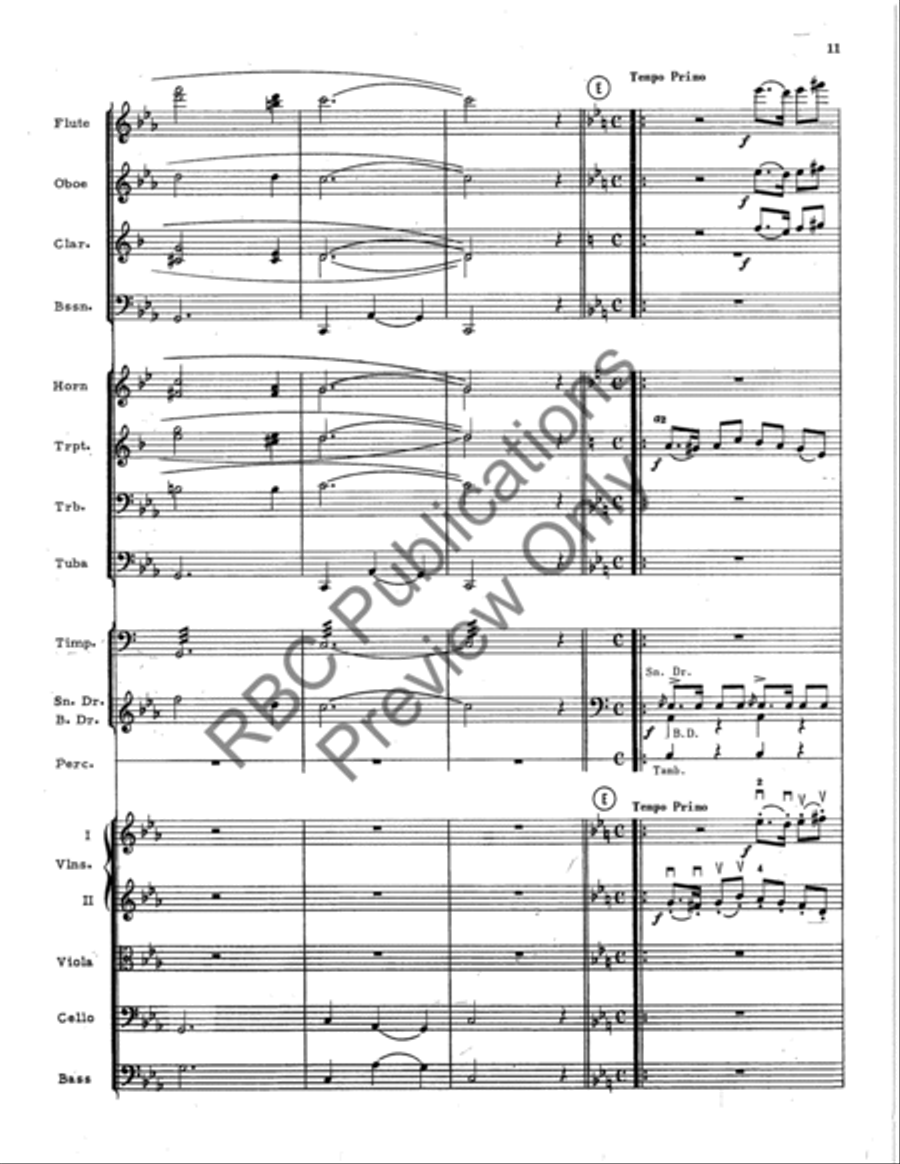 Fum Fum Fum Orch (Score) Full Orchestra scores gallery preview page 12