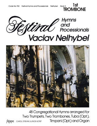 Book cover for Festival Hymns & Processionals (Bk 3) 1st Trombone-Digital Download