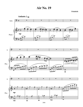 Six Airs for Trombone/Euphonium and Piano, Vol. 4