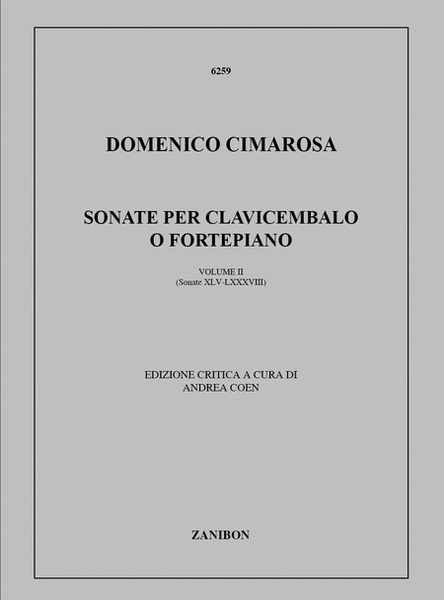 88 Sonate Per Clavicembalo O Fortepiano 2 (45-88)