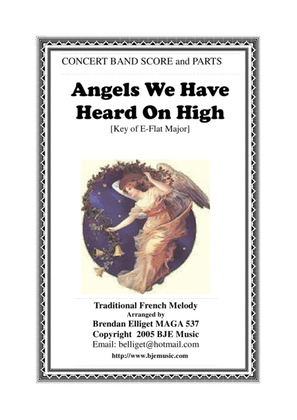 Book cover for Angels We Have Heard On High - Concert Band Score and Parts PDF