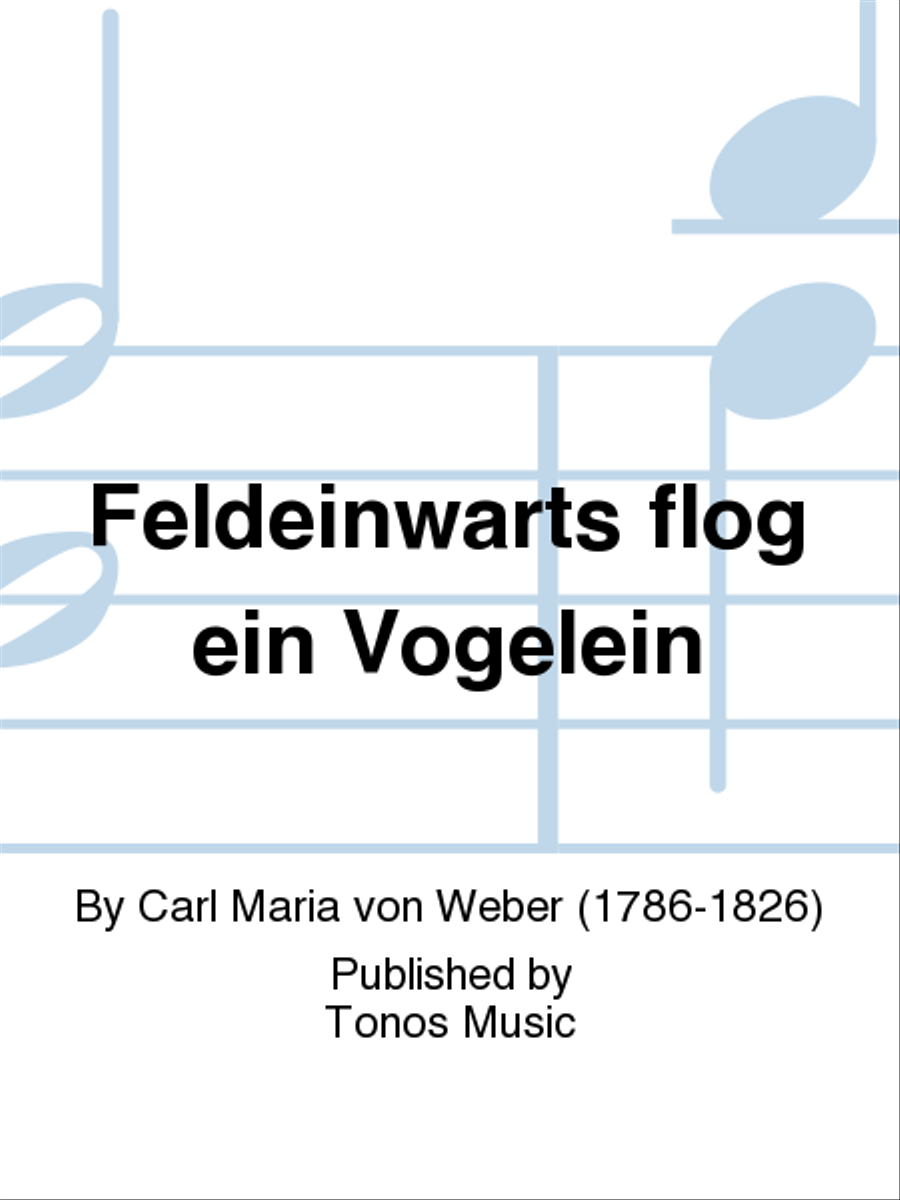 Feldeinwarts flog ein Vogelein SSA scores gallery preview page 1