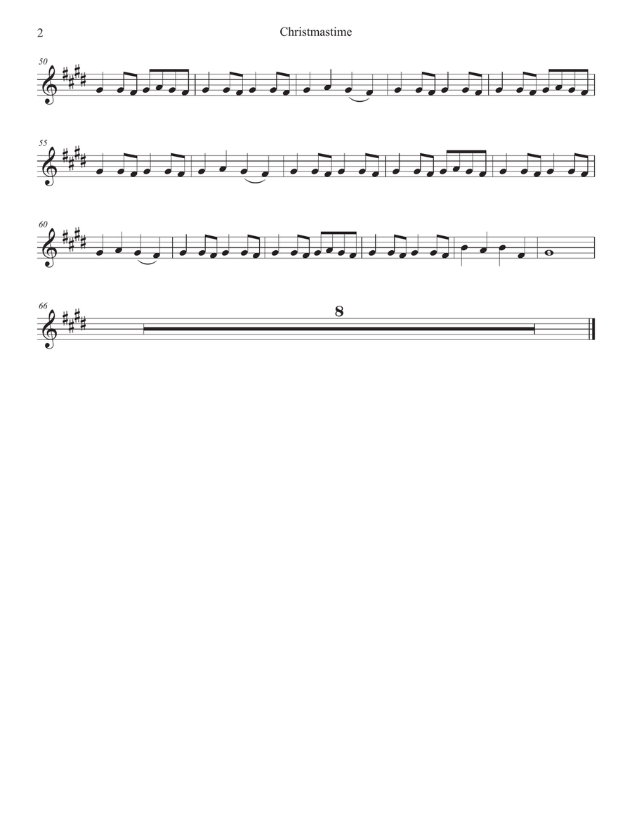 Christmastime Piano scores gallery preview page 5