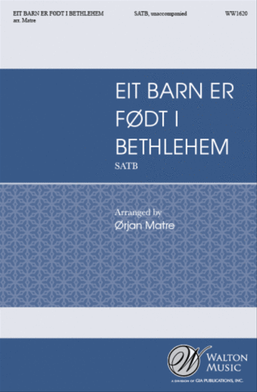 Eit barn er fodt i Bethlehem 4-Part scores gallery preview page 1