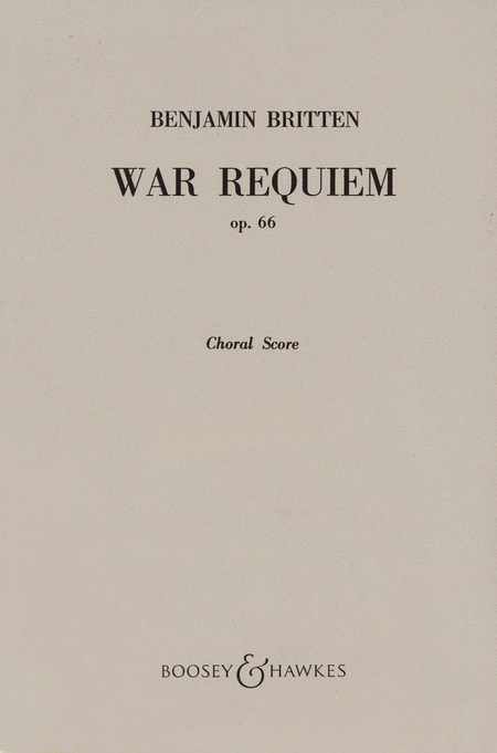 War Requiem, Op. 66