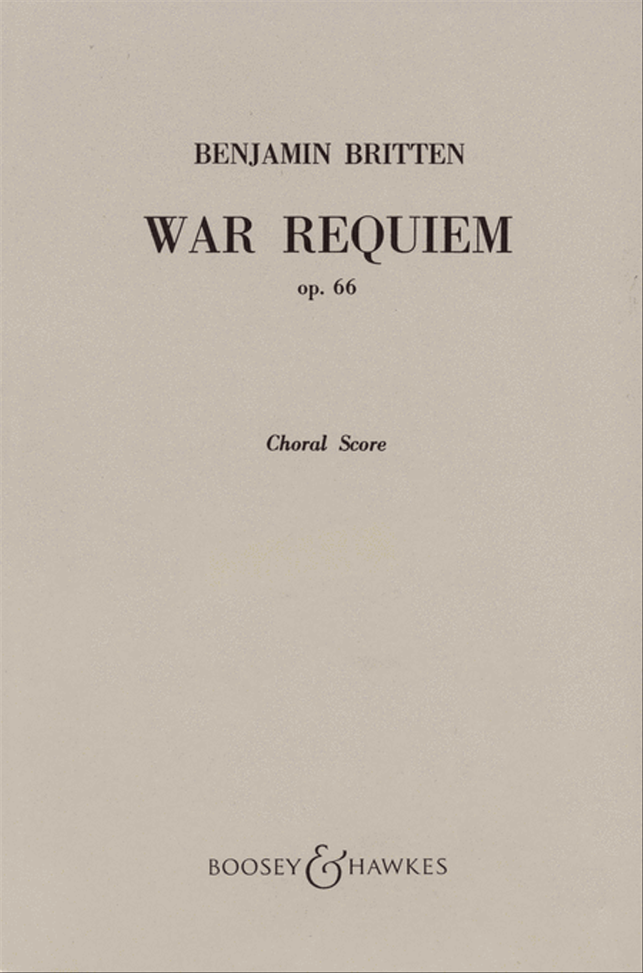 War Requiem, Op. 66 image number null