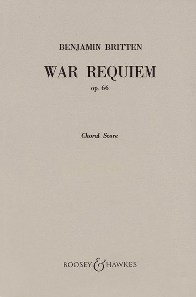 War Requiem, Op. 66 image number null