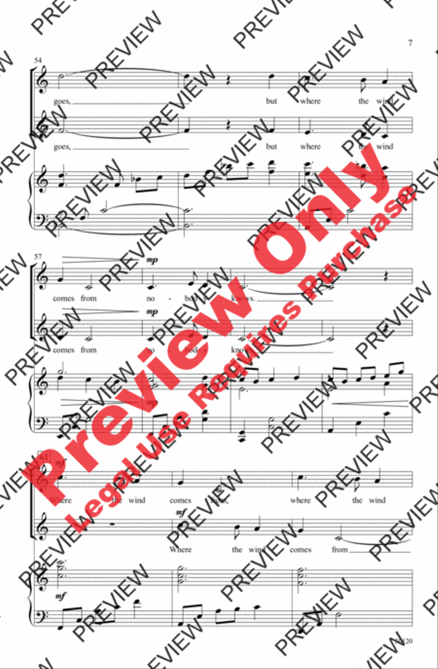Wind on the Hill 2-Part scores gallery preview page 7