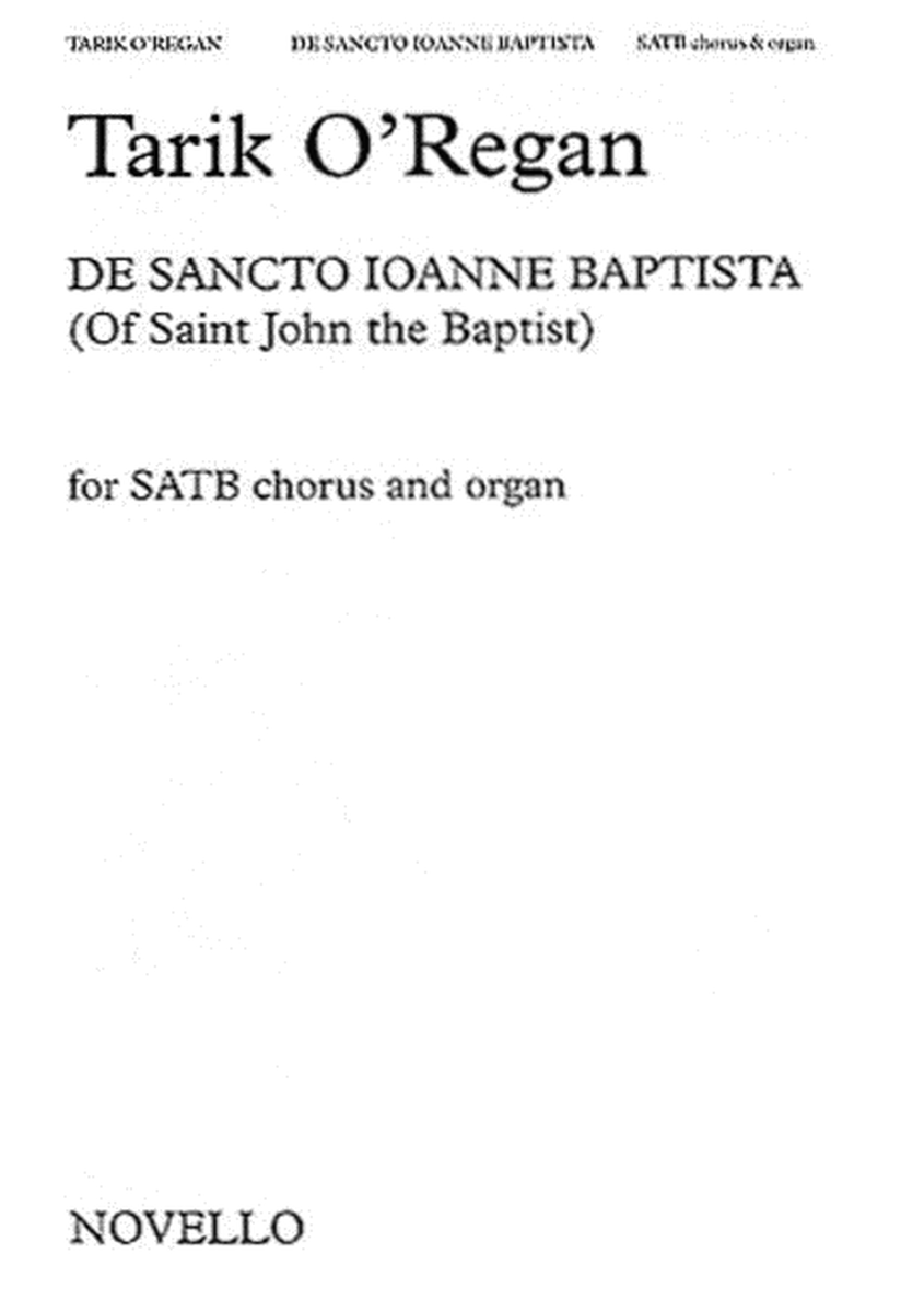 De Sancto Ioanne Baptista