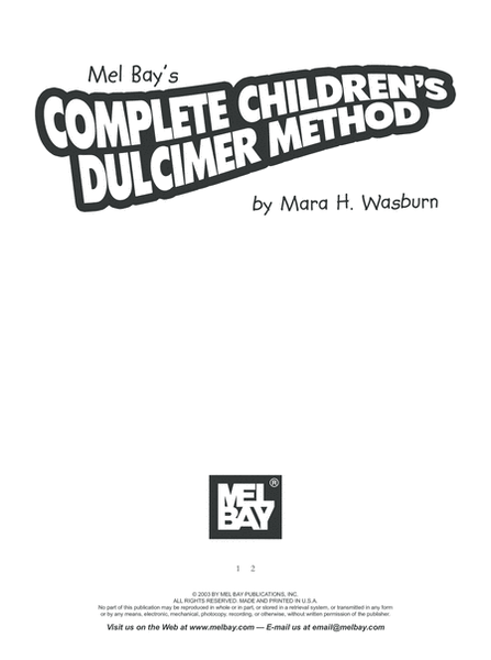 Complete Children's Dulcimer Method