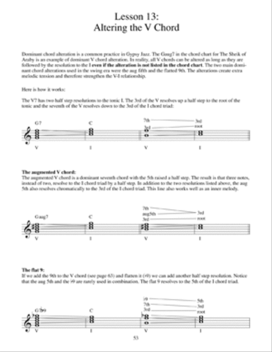 Getting Into Gypsy Jazz Violin Violin scores gallery preview page 3