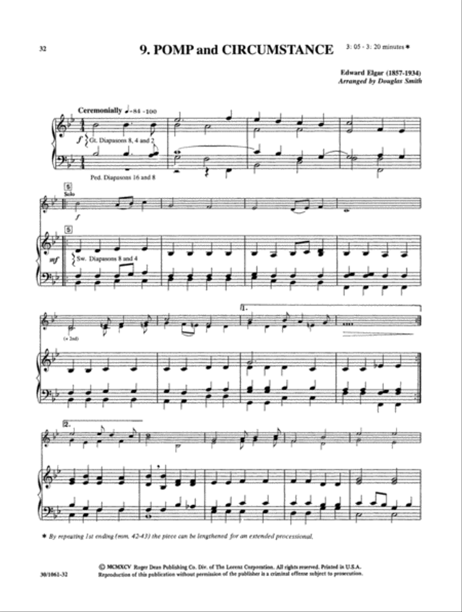 Classics for Trumpet and Keyboard - Full Score