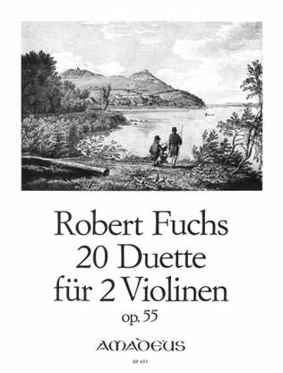 Book cover for 20 Duets op. 55