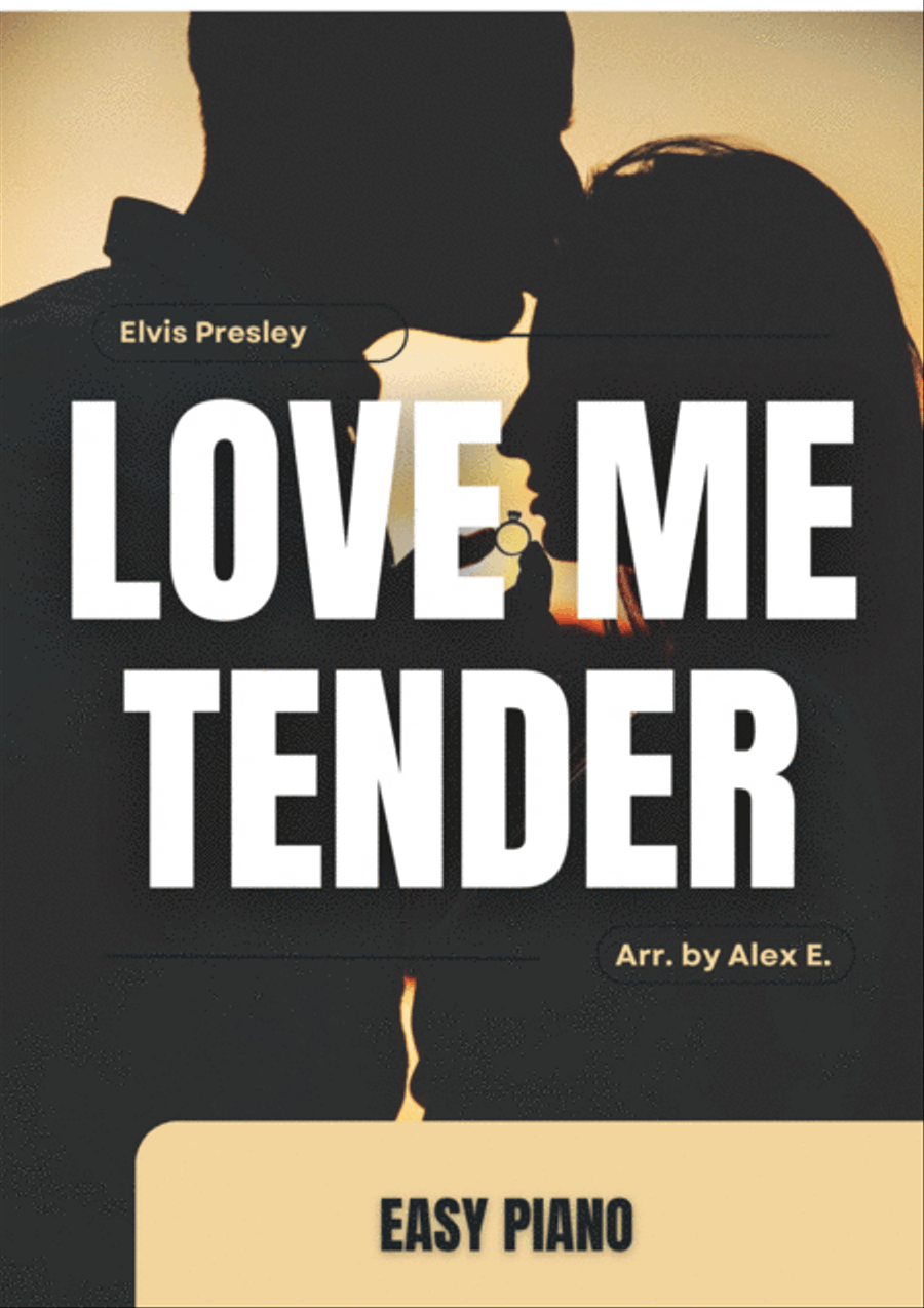 Love Me Tender Easy Piano scores gallery preview page 2