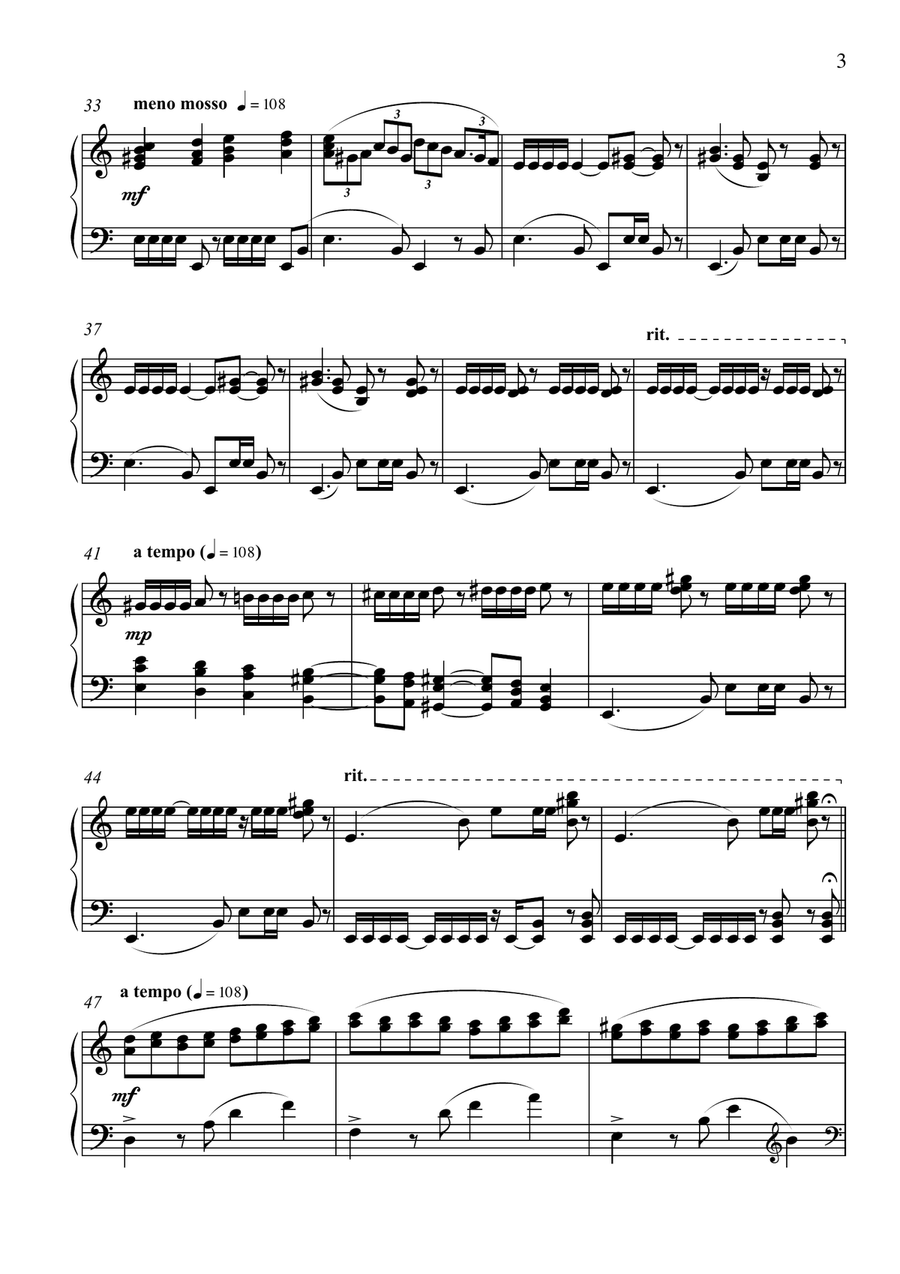 Tango Elena Piano Solo scores gallery preview page 5
