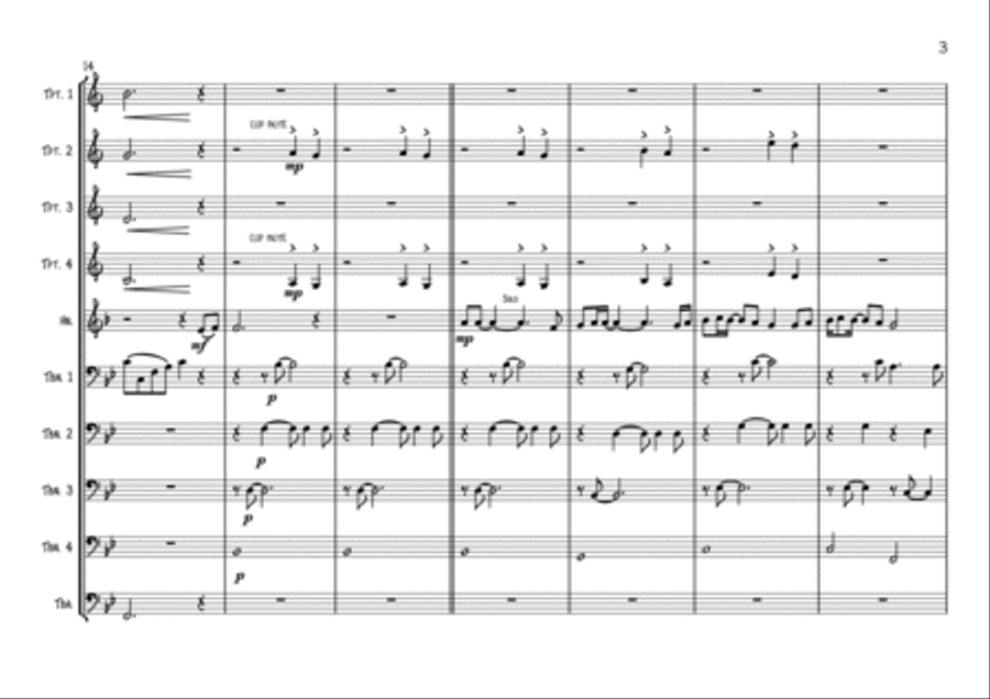 Bohemian Rhapsody Horn scores gallery preview page 5