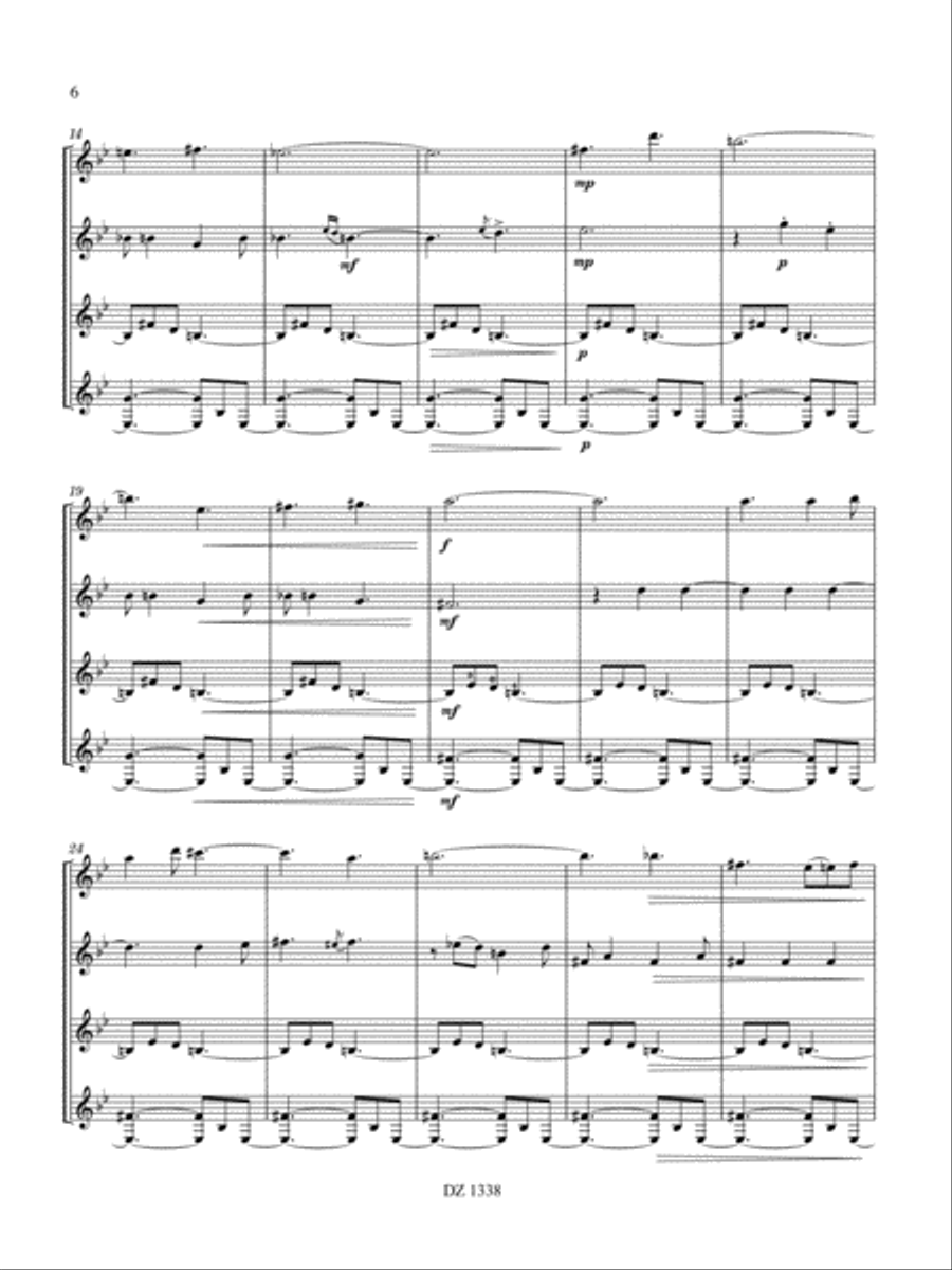 Moon Moon Guitar Ensemble scores gallery preview page 6