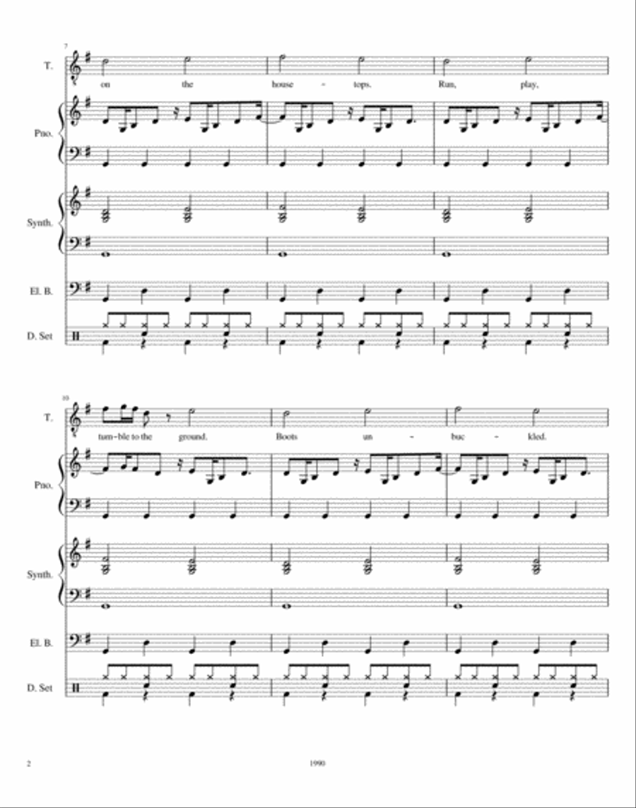 Winterwind Unison Choir scores gallery preview page 2