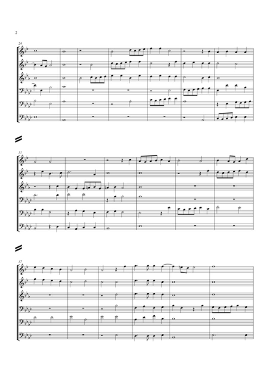 Ihr Musici, frisch auf! Ihr Musici, frisch auf! Chamber Music scores gallery preview page 3