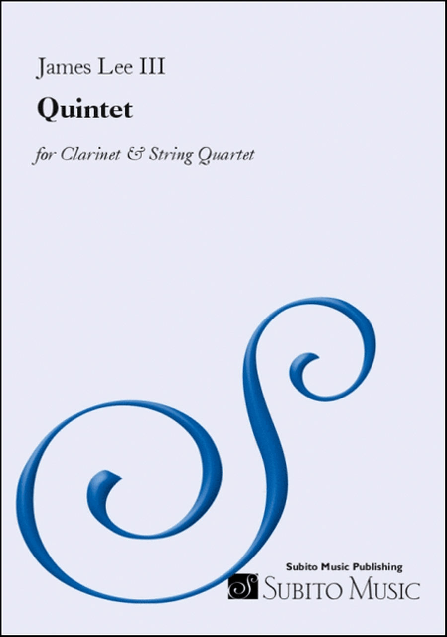 Quintet Clarinet scores gallery preview page 2