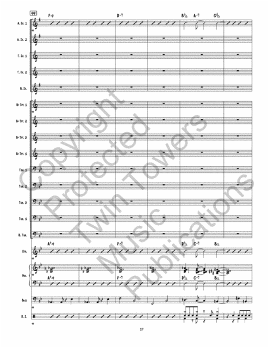 New Beginning 2.0, A New Beginning 2.0, A Jazz Ensemble scores gallery preview page 18