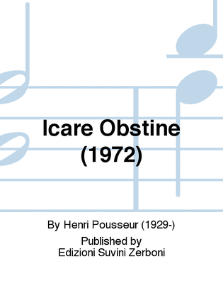 Icare Obstiné (1972)