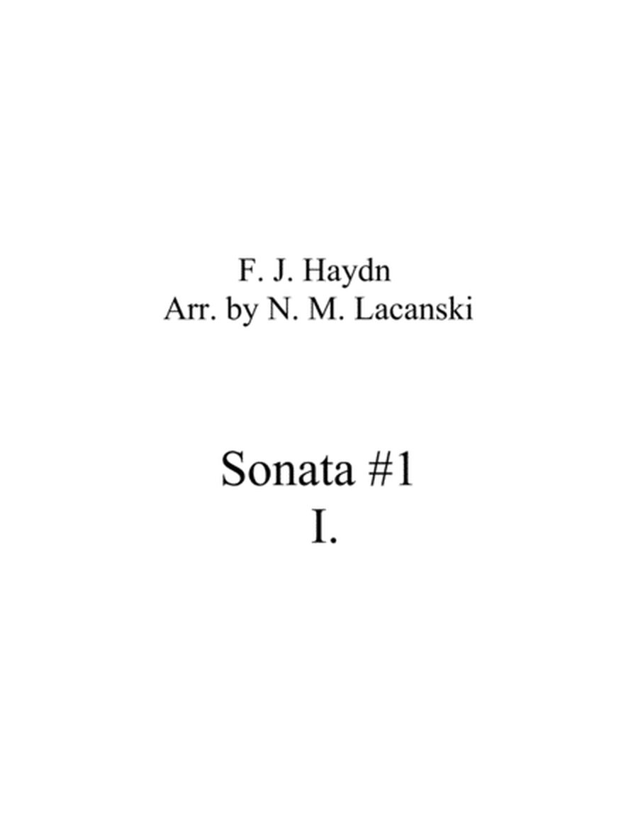 Sonata #1 Movement 1 image number null