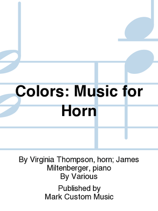 Colors: Music for Horn