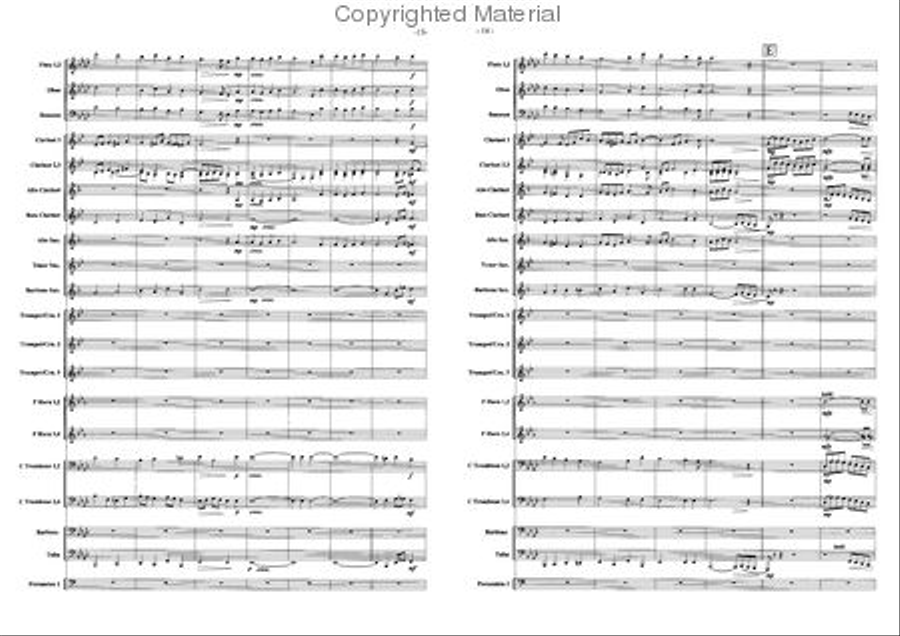 The Shining Star The Shining Star Concert Band scores gallery preview page 8