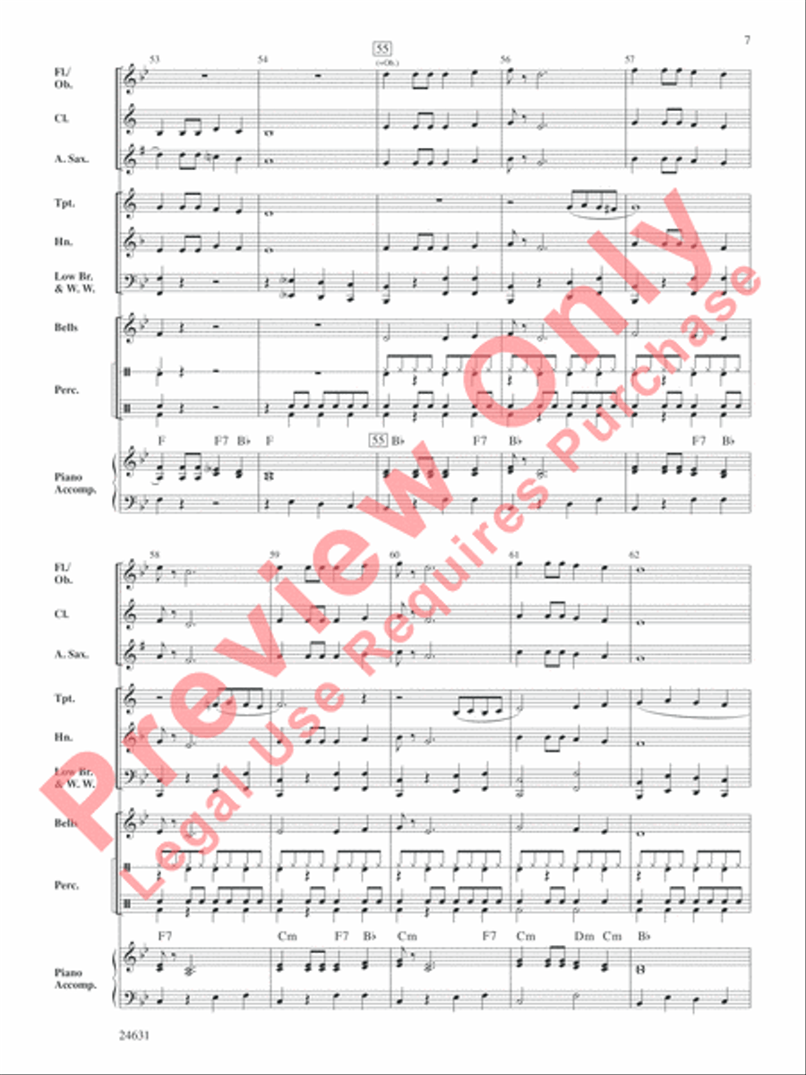 Mucho Mariachi Concert Band scores gallery preview page 8