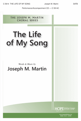 Book cover for The Life of My Song