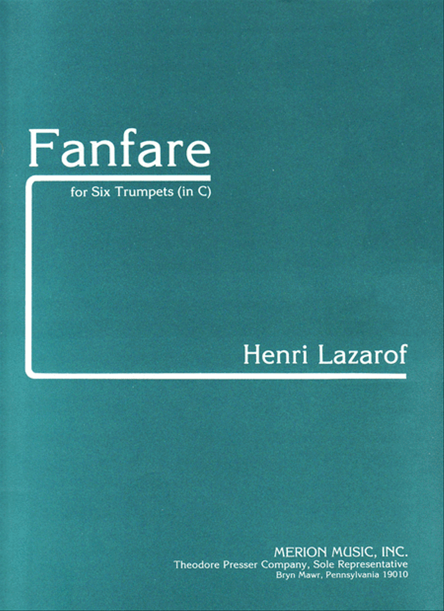 Fanfare Chamber Music scores gallery preview page 1