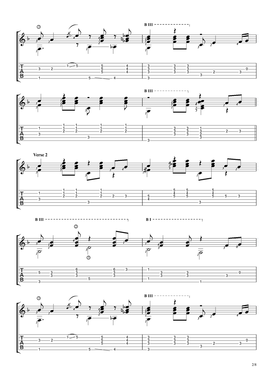 Till There Was You Till There Was You Acoustic Guitar scores gallery preview page 2