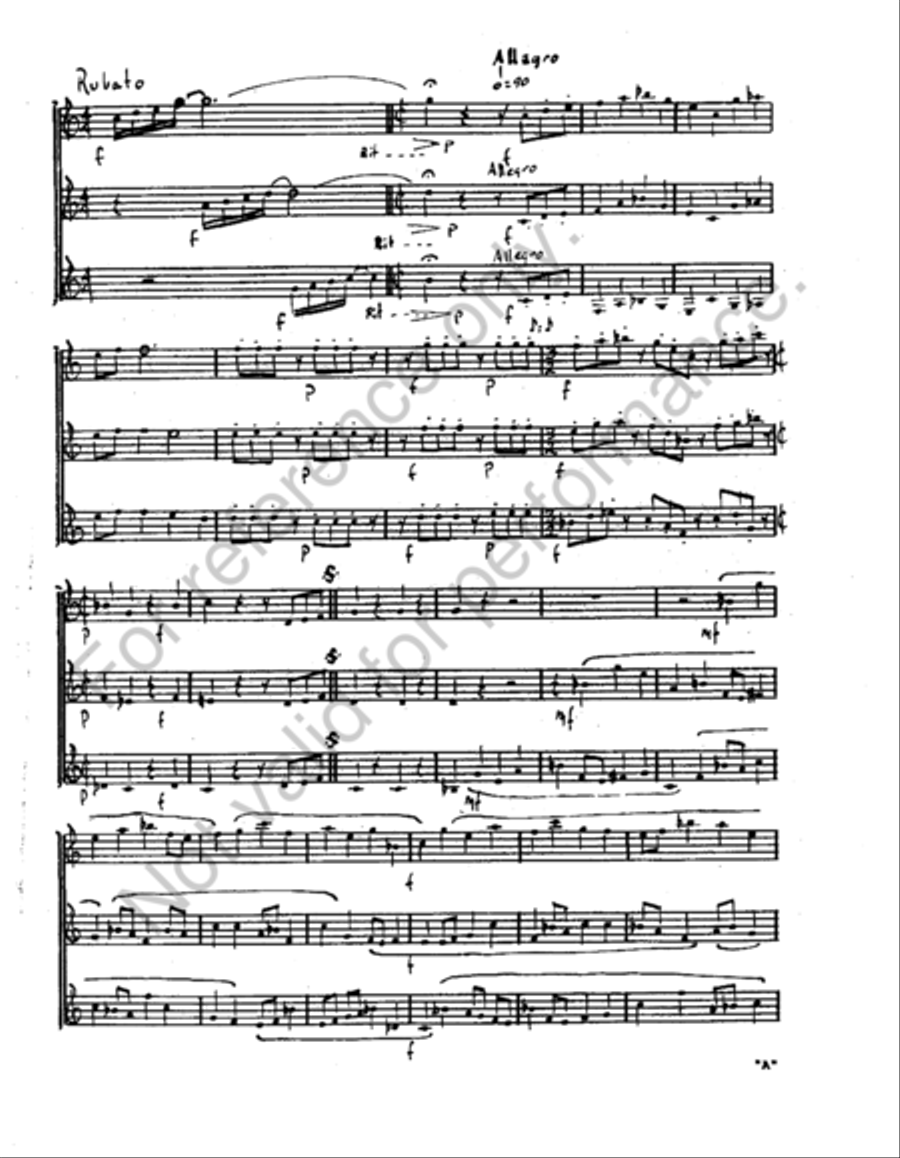 Directions Clarinet Trio scores gallery preview page 2