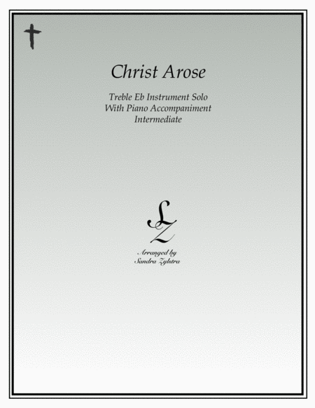 Christ Arose (treble Eb instrument solo) image number null