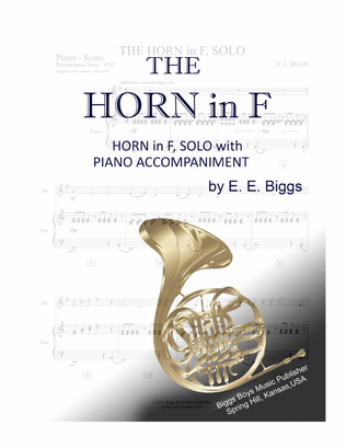 Book cover for The Horn in F Solo